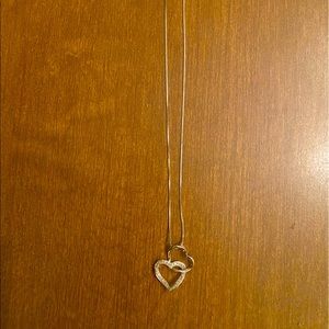 10kWhiteGold 💕Diamond💎Necklace💎Pendant worn3x💕